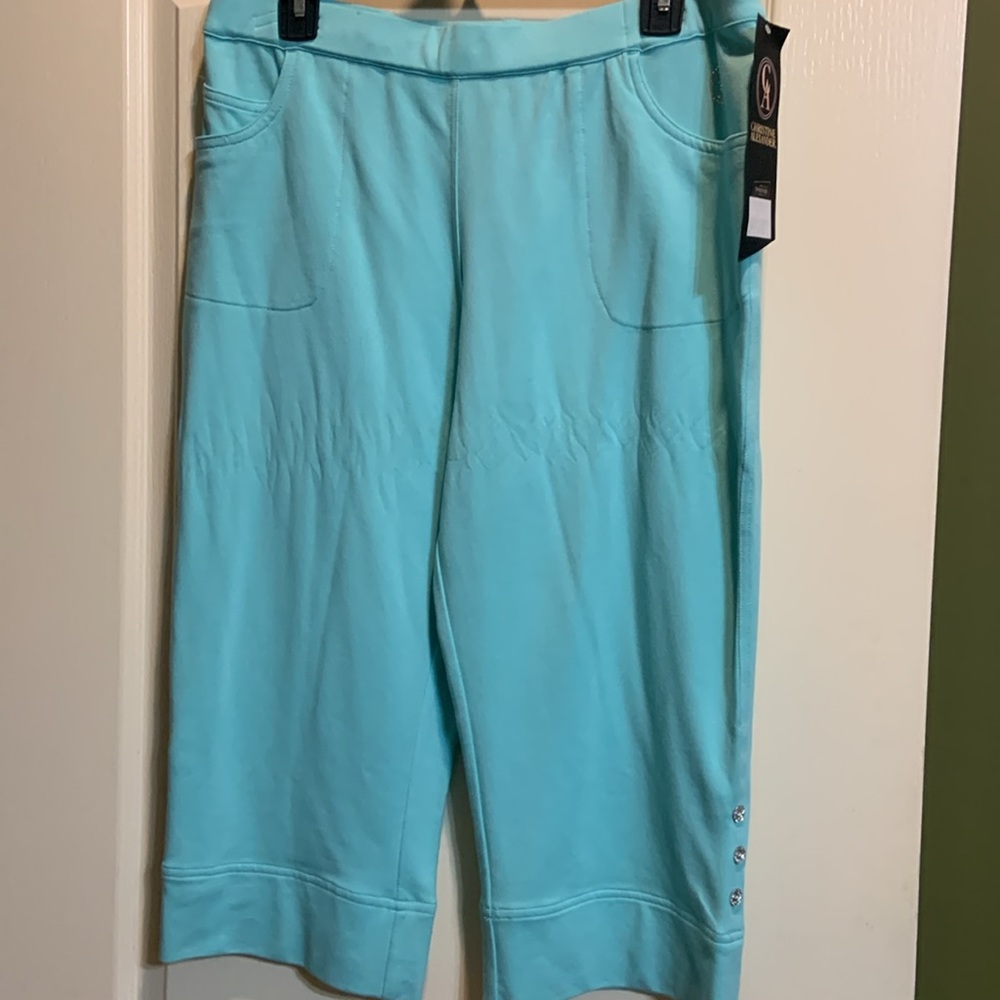 Aqua Embellished Zip-Up Hoodie - Picture 4 of 7